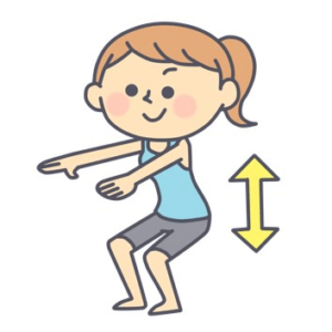 筋トレ女性